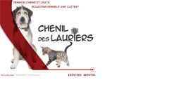 Desktop Screenshot of chenil-des-lauriers.com